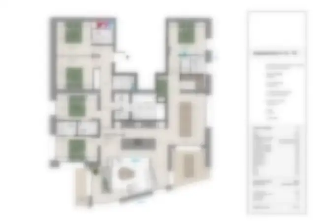 Plan flouté du lot 13